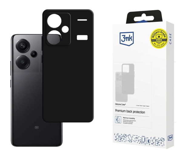3mk Silicone Case do Redmi Note 13 Pro+ - 1355771 - zdjęcie